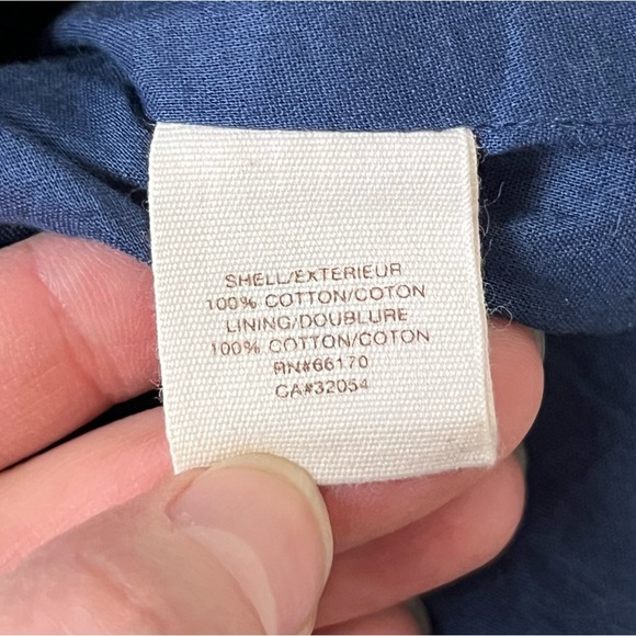 Cidra Anthro Ikat Ethnic Blue Short Flared Mini Skirt Waist Tie Womens Size 14 - Picture 9 of 11